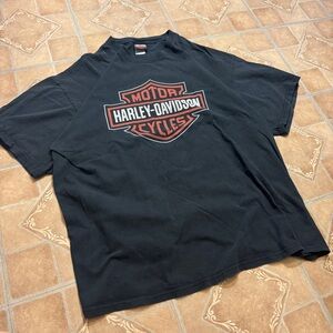 Vintage Harley-Davidson Hollywood California Star T-Shirt - 2XL